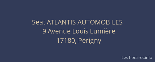 Seat ATLANTIS AUTOMOBILES