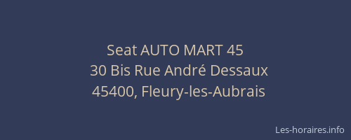 Seat AUTO MART 45