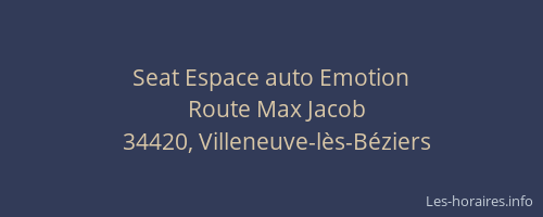 Seat Espace auto Emotion