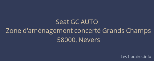 Seat GC AUTO