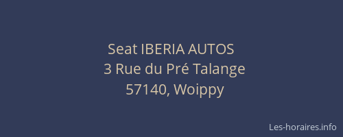 Seat IBERIA AUTOS