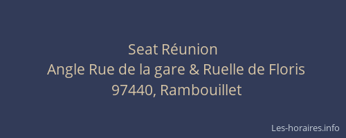 Seat Réunion