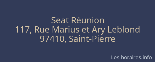 Seat Réunion