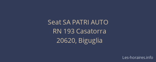 Seat SA PATRI AUTO