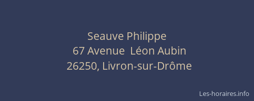 Seauve Philippe