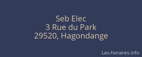 Seb Elec
