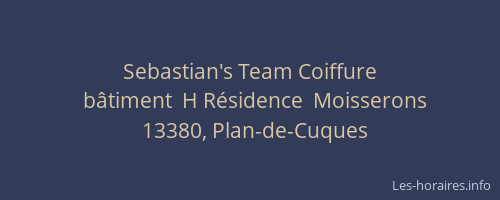 Sebastian's Team Coiffure