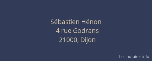 Sébastien Hénon