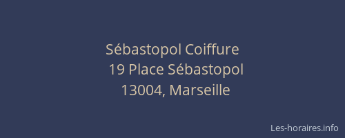 Sébastopol Coiffure
