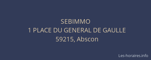 SEBIMMO