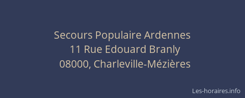 Secours Populaire Ardennes