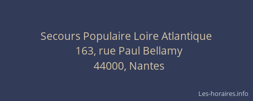 Secours Populaire Loire Atlantique