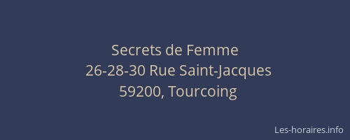 Secrets de Femme