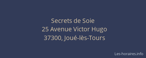 Secrets de Soie