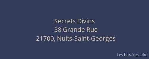 Secrets Divins