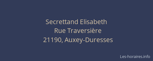 Secrettand Elisabeth
