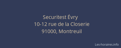 Securitest Évry