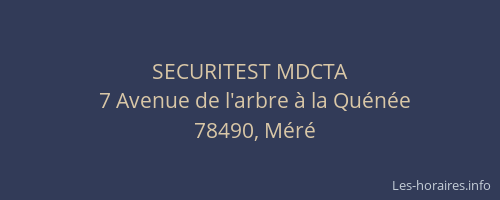 SECURITEST MDCTA