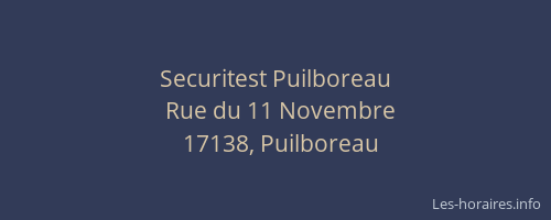 Securitest Puilboreau