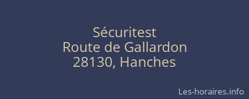 Sécuritest