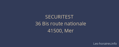 SECURITEST
