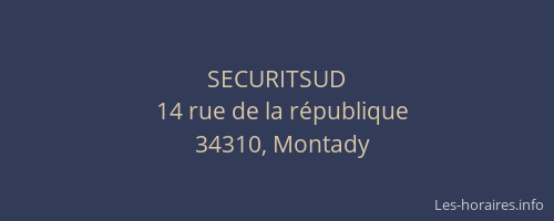 SECURITSUD