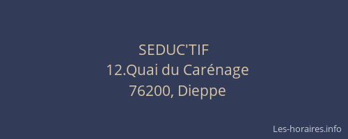 SEDUC'TIF