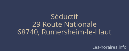 Séductif