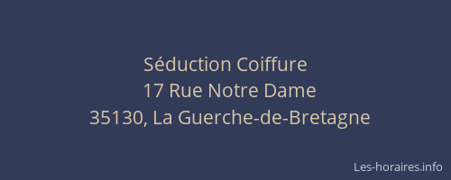 Séduction Coiffure