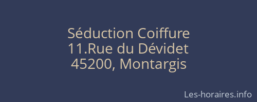 Séduction Coiffure