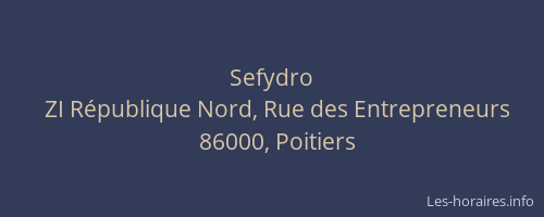 Sefydro