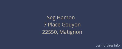 Seg Hamon