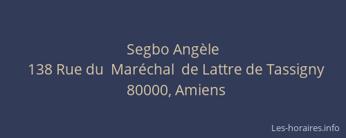 Segbo Angèle