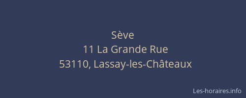 S&egrave;ve