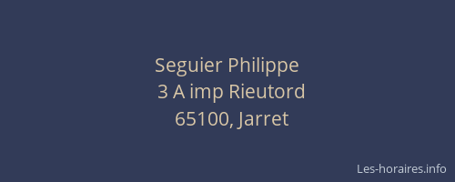 Seguier Philippe