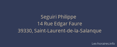 Seguiri Philippe