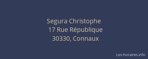 Segura Christophe