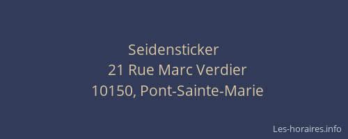 Seidensticker