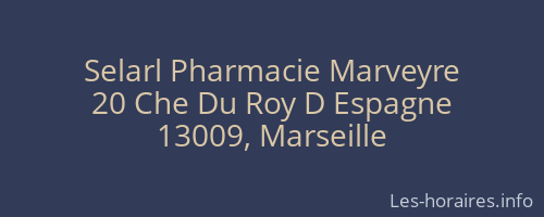 Selarl Pharmacie Marveyre