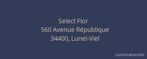 Select Flor