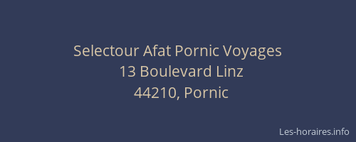 Selectour Afat Pornic Voyages