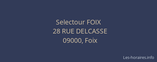 Selectour FOIX