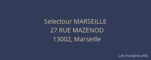 Selectour MARSEILLE