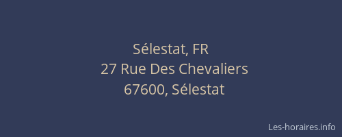 Sélestat, FR