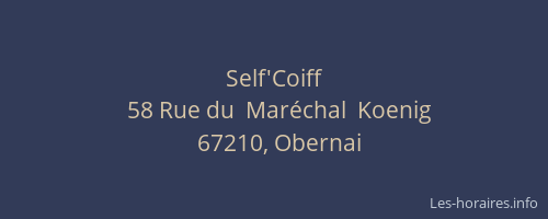 Self'Coiff