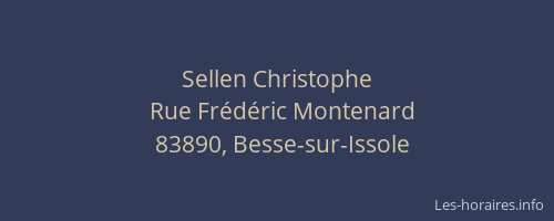 Sellen Christophe