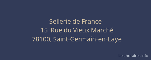 Sellerie de France