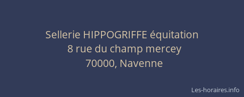 Sellerie HIPPOGRIFFE &eacute;quitation