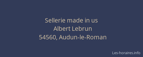 Sellerie made in us
