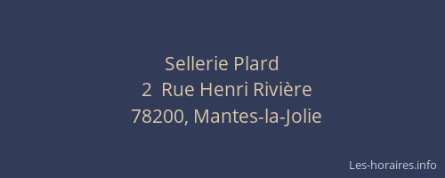Sellerie Plard